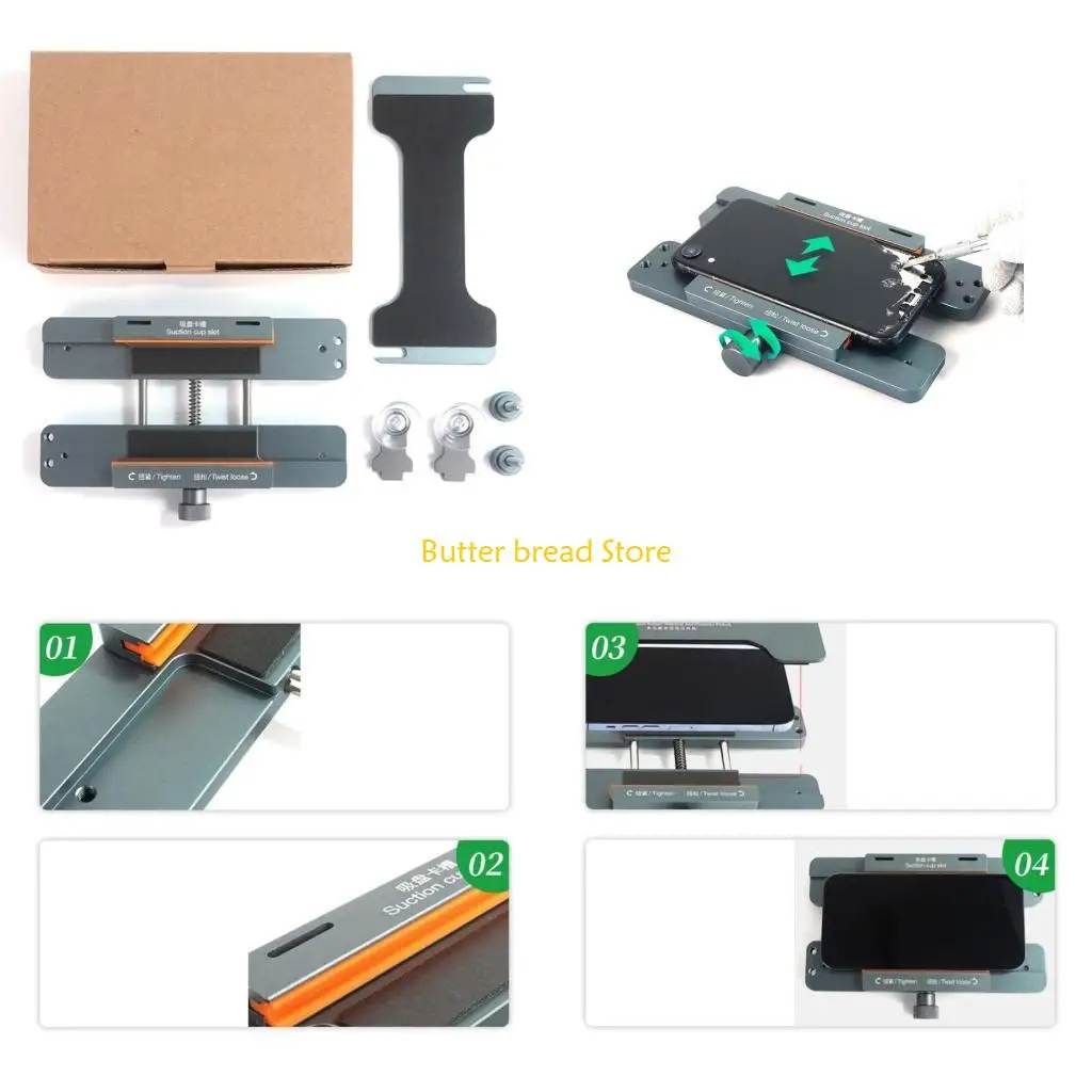 

W89C Mini Disassembly Mold Phone Glass Back Cover Removal Tool Phone Repair Tool set