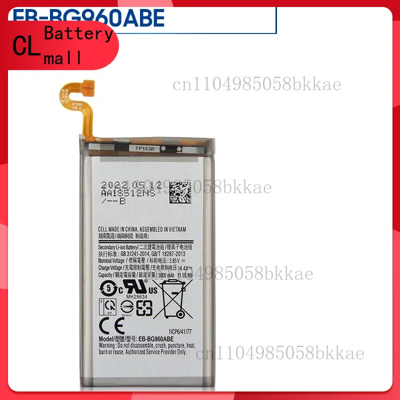 

Сменный аккумулятор для телефона EB-BG960ABE для Samsung GALAXY S9 G9600 G960F SM-G960