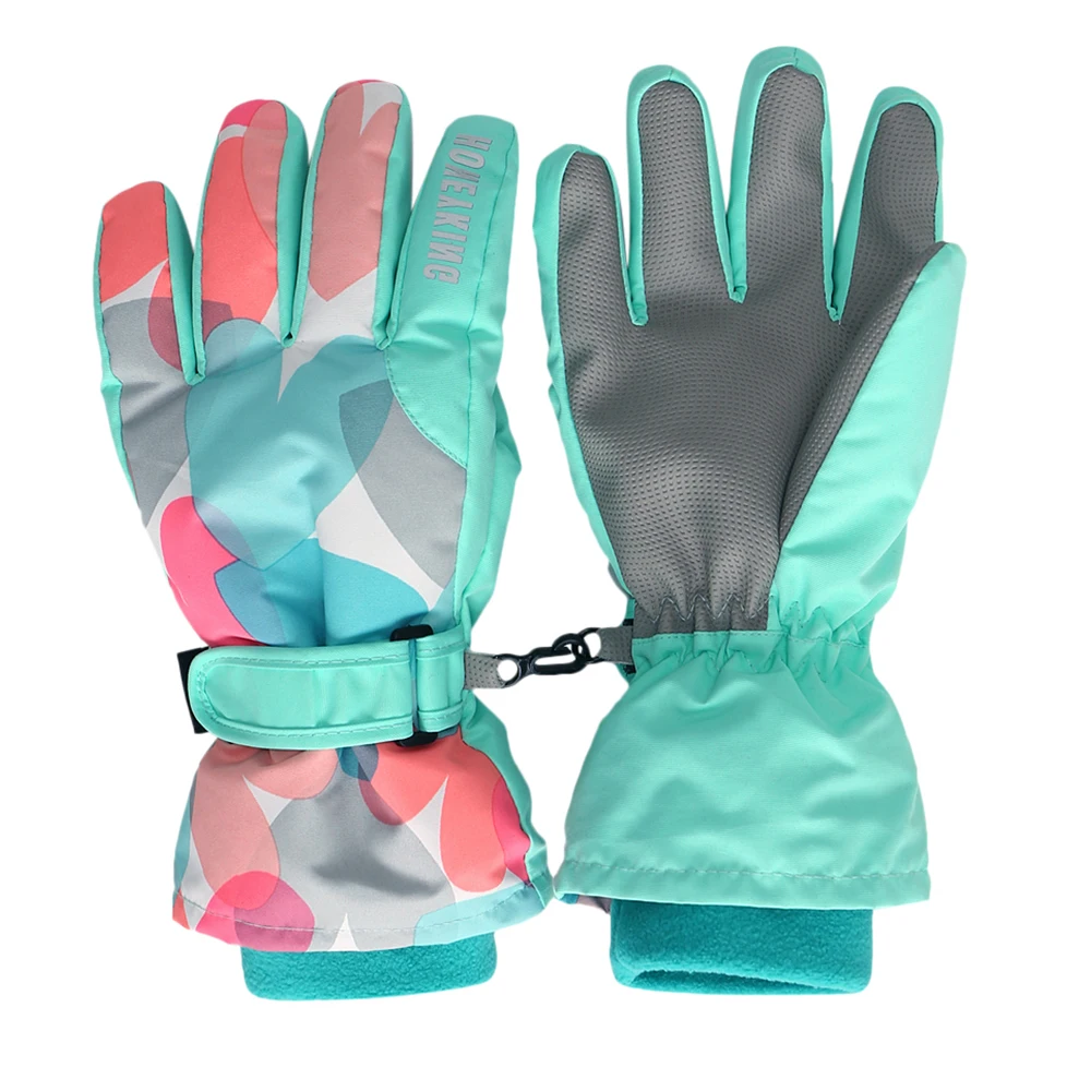 Gants de Ski Imperméables et Chauds pour Garçon et Fille, Coupe-Vent, Protection de Moto en Plein Air, 3-15T, 506