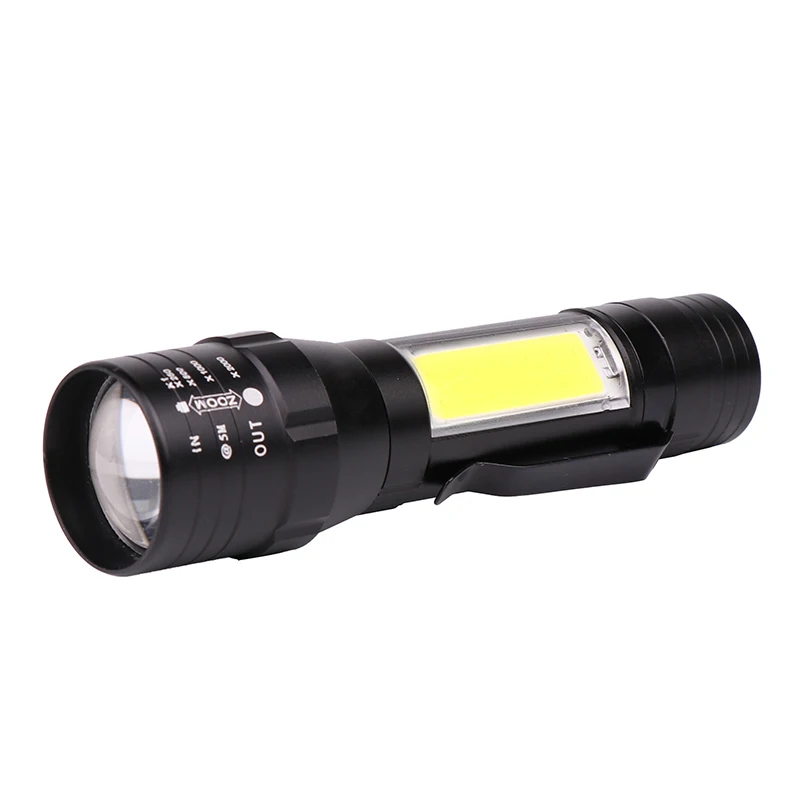 50000ml Built-in Battery XM-L2 COB LED Flashlight Torch Aluminum Alloy Rechargeable Lantern For Camping Light lantern