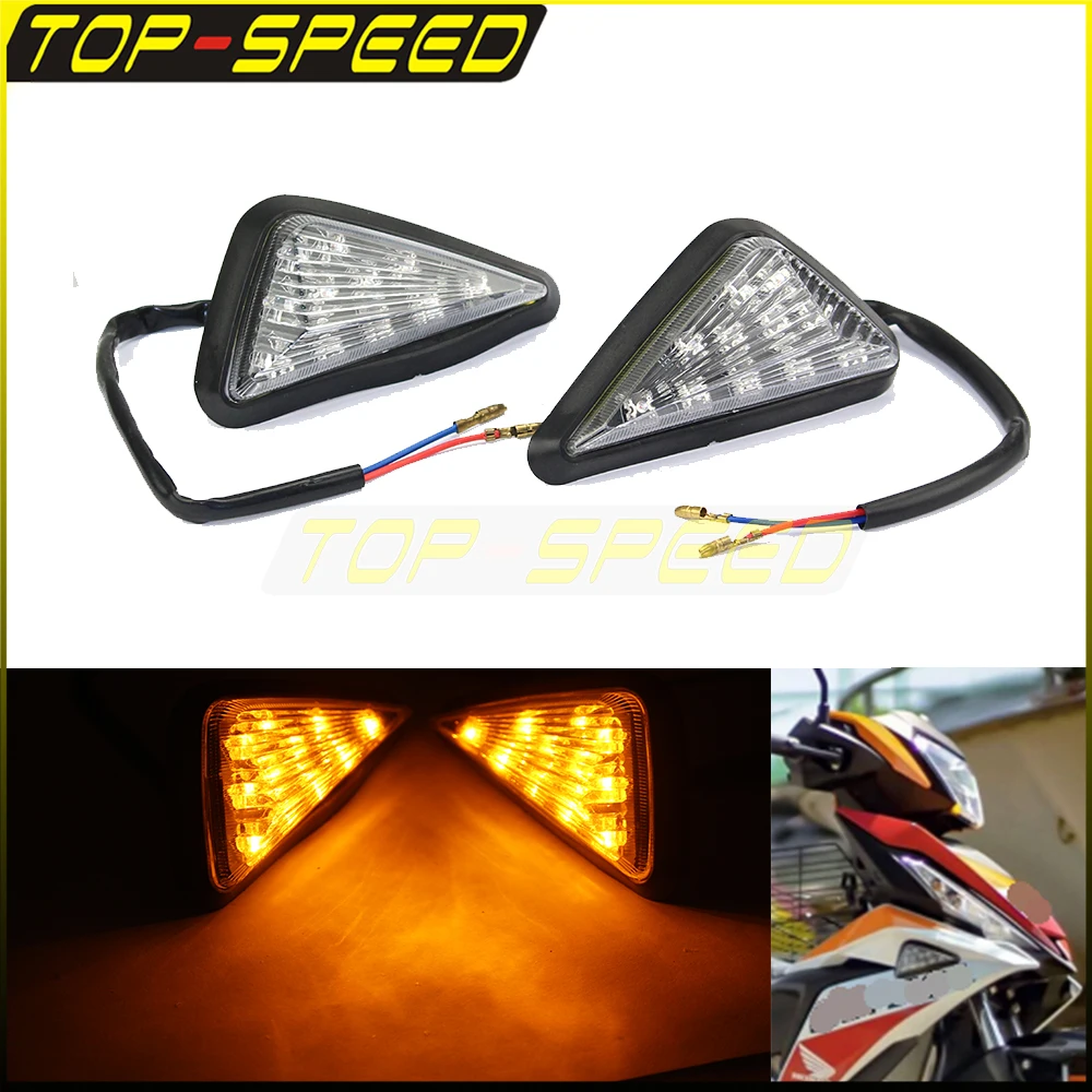 

Universal Motorcycle 1 Pair LED Lamp Amber Indicator Light Turn Signal Lights For Harley Honda Suzuki Yamaha Kawasaki Aprilia