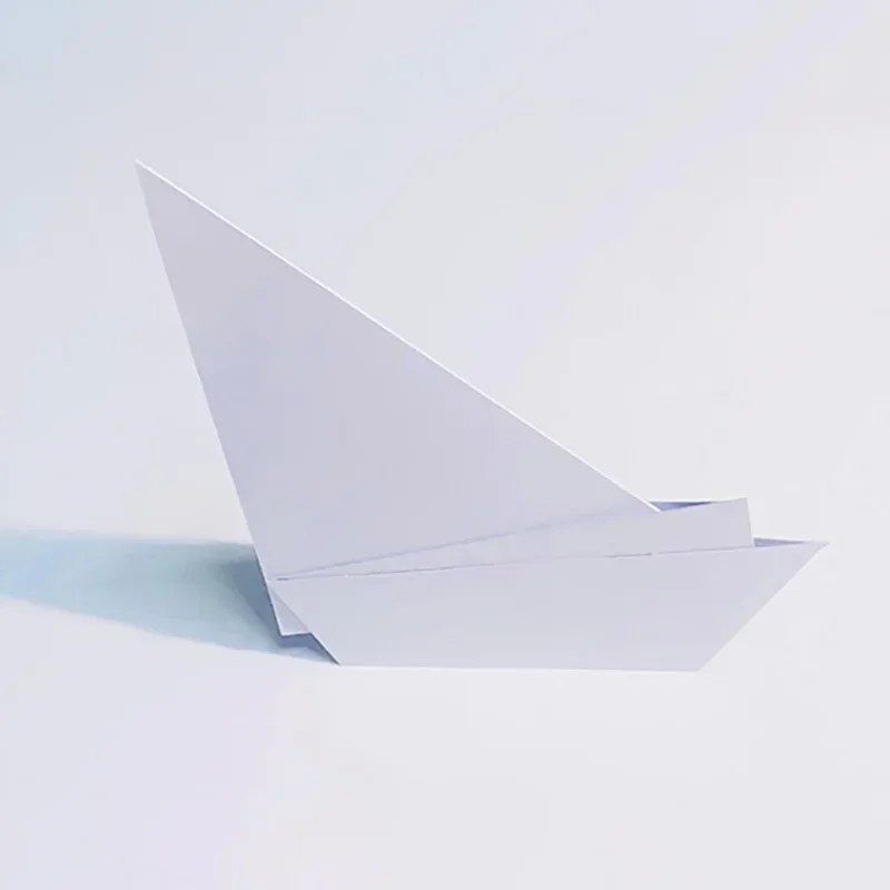 

Origami Sailboat by J.C Magic Tricks Postcard Flicked into Sailboat Magia Easy Close up Street lllusions Mentalism Prop