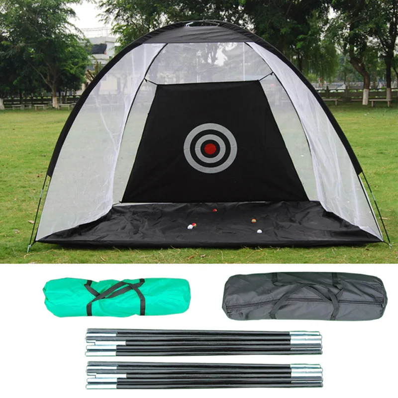 TTYGJ 1M/2M/3M Swing Practice Net  Cutter Trainer Indoor Outdoor Foldable Tent Cage Golf Supplies Accessories