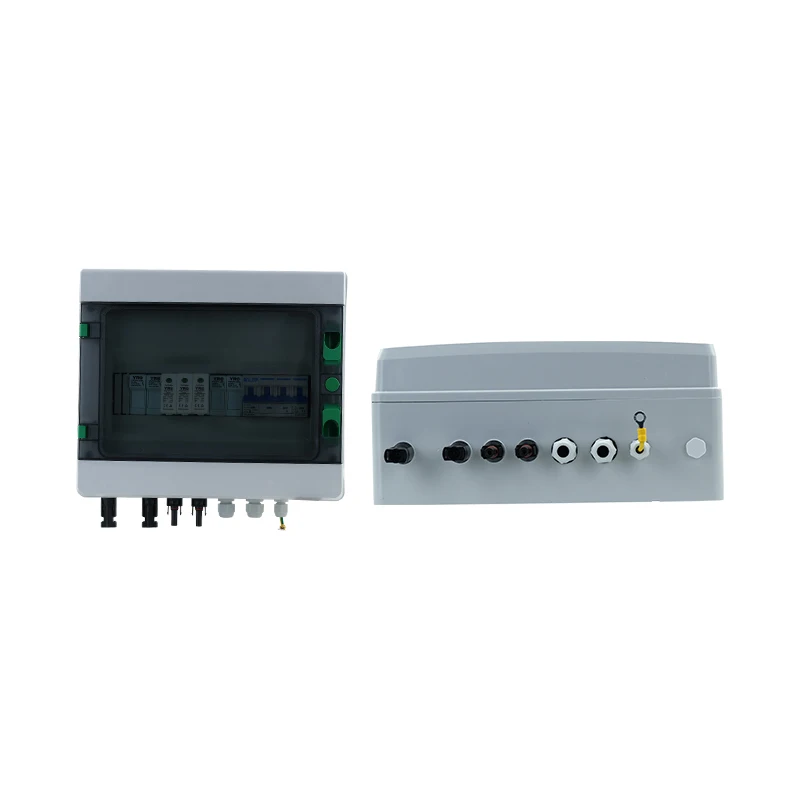 Solar Pv Combiner Box 1 In 1 Uit 1000V Dc Distributie Boxbliksem Bescherming Waterdichte Ip65