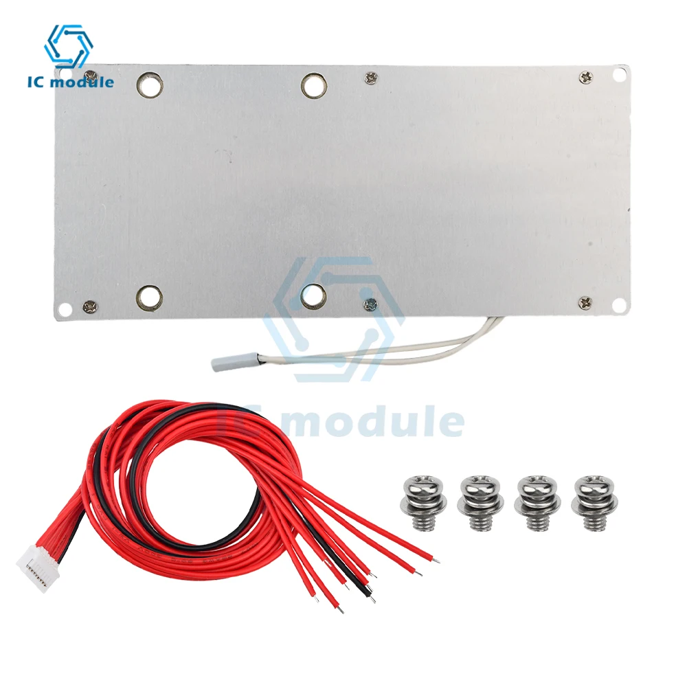 BMS 4S DC14.6V 8S 24V 100A LiFePO4 Battery Balance Charge Board Equalizador NTC Temperatura Proteção Equalizador