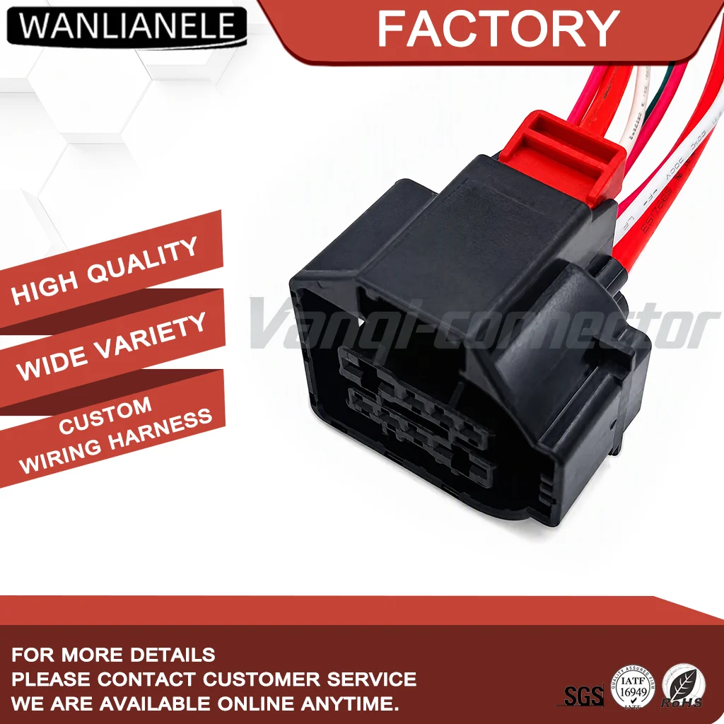 50set 4K8973708 Sealed Automotive Connector Housing Waterproof Car Wiring Harness Plug