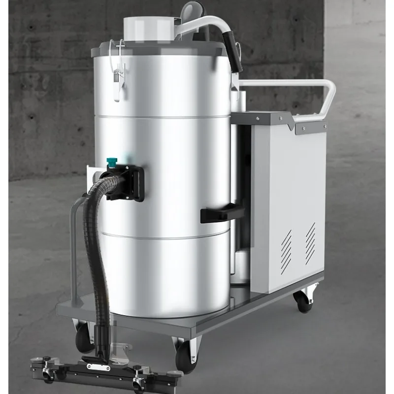 Powerful High Suction Wet Dry Vacuum Cleaner Industrial Commercial Dust Extractor For Factory Workshop Dust Liquid Residue