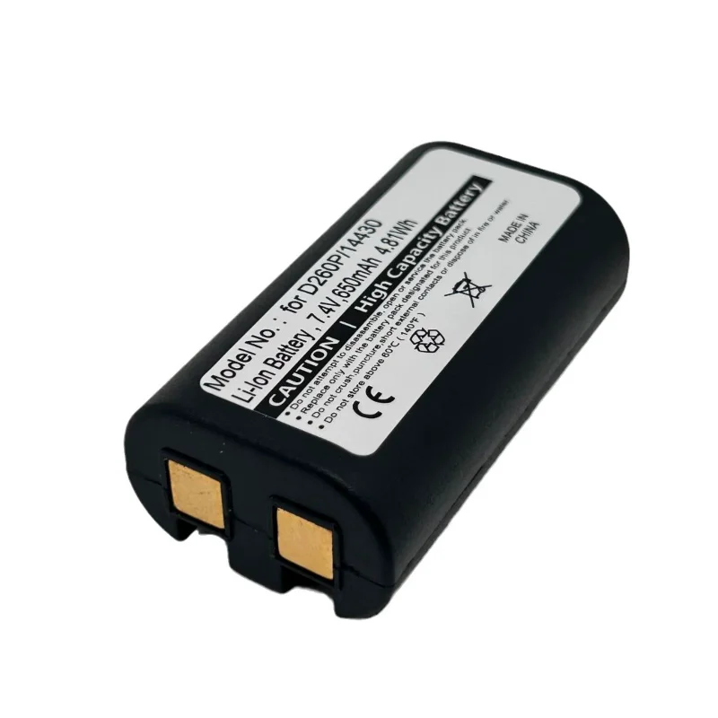 7.4V 650mAh For DYMO 260P 280 Label Manager PnP 14430 1758458 S0895880 S0915380 Printer Replacement Battery