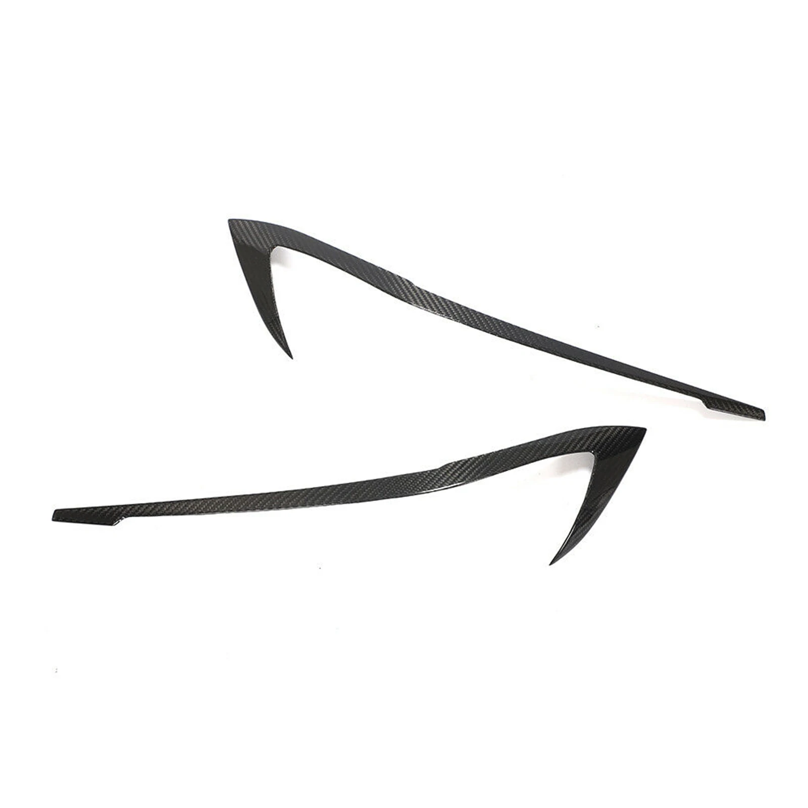 

Headlight Eyebrow Trim Front Cover Lamp Lid Headlamp Eyelid For BMW 3 Series 325li 330d 335 G20 G28 2019-2021