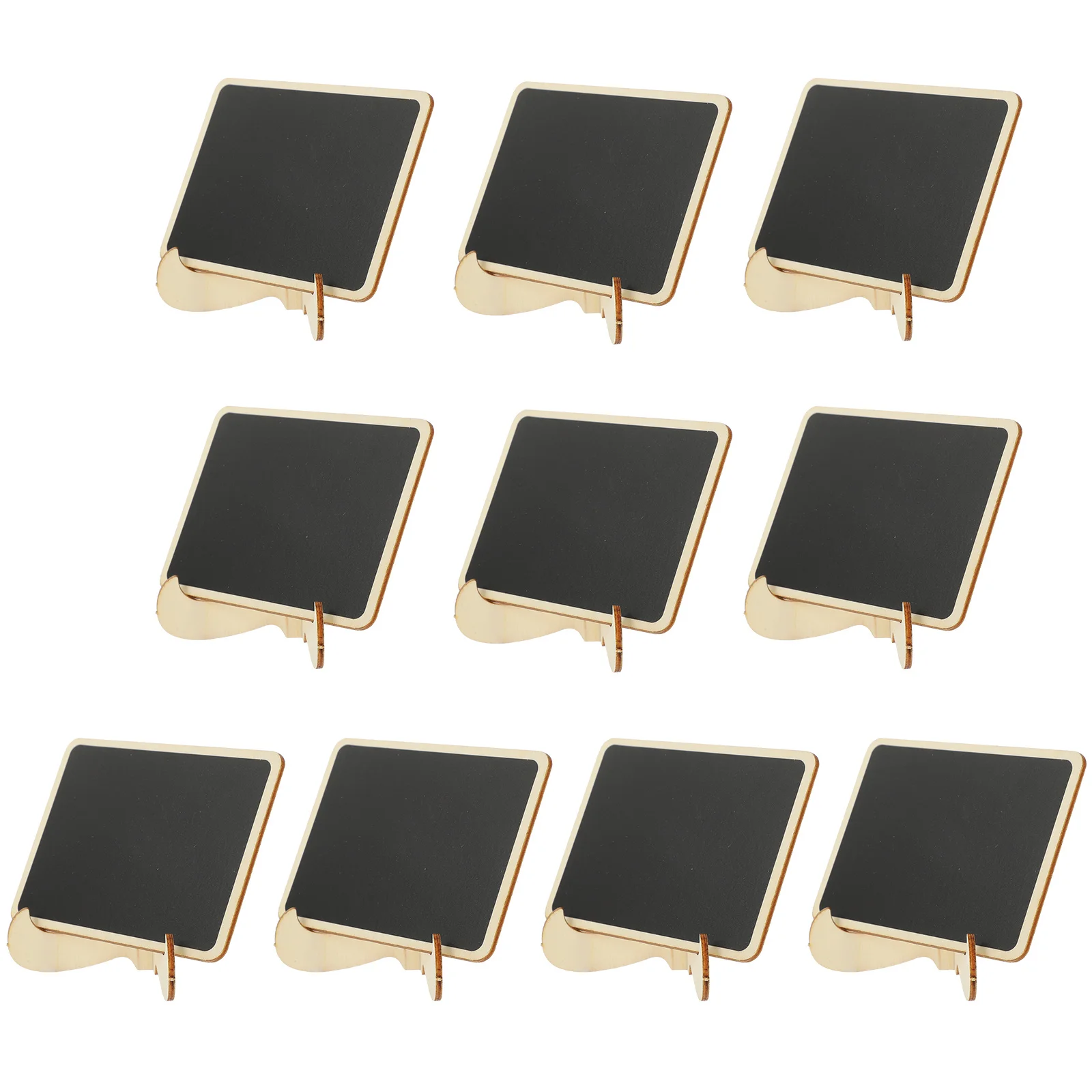 10Pcs Small Chalkboard Set Erasable Letter Board for Party Wedding Decoration Desktop Message Board Multi-Function Household