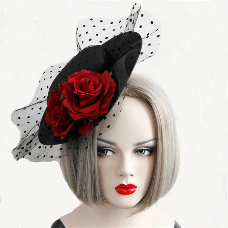 Vari Stili Fedora Forcine Per Capelli Clip Fascinator Barrette Festa Di Nozze Fascinat Forcine Per Capelli Cappello Accessori Per Capelli Per Donne Ragazze-image