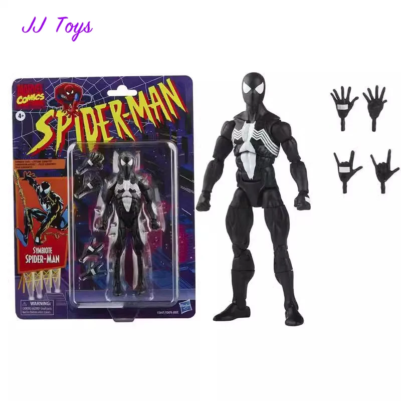 

Фигурки из киновселенной Marvel, 15 см, фигурка-статуэтка Человека-паука-симбиота, коллекционные игрушки, подарки