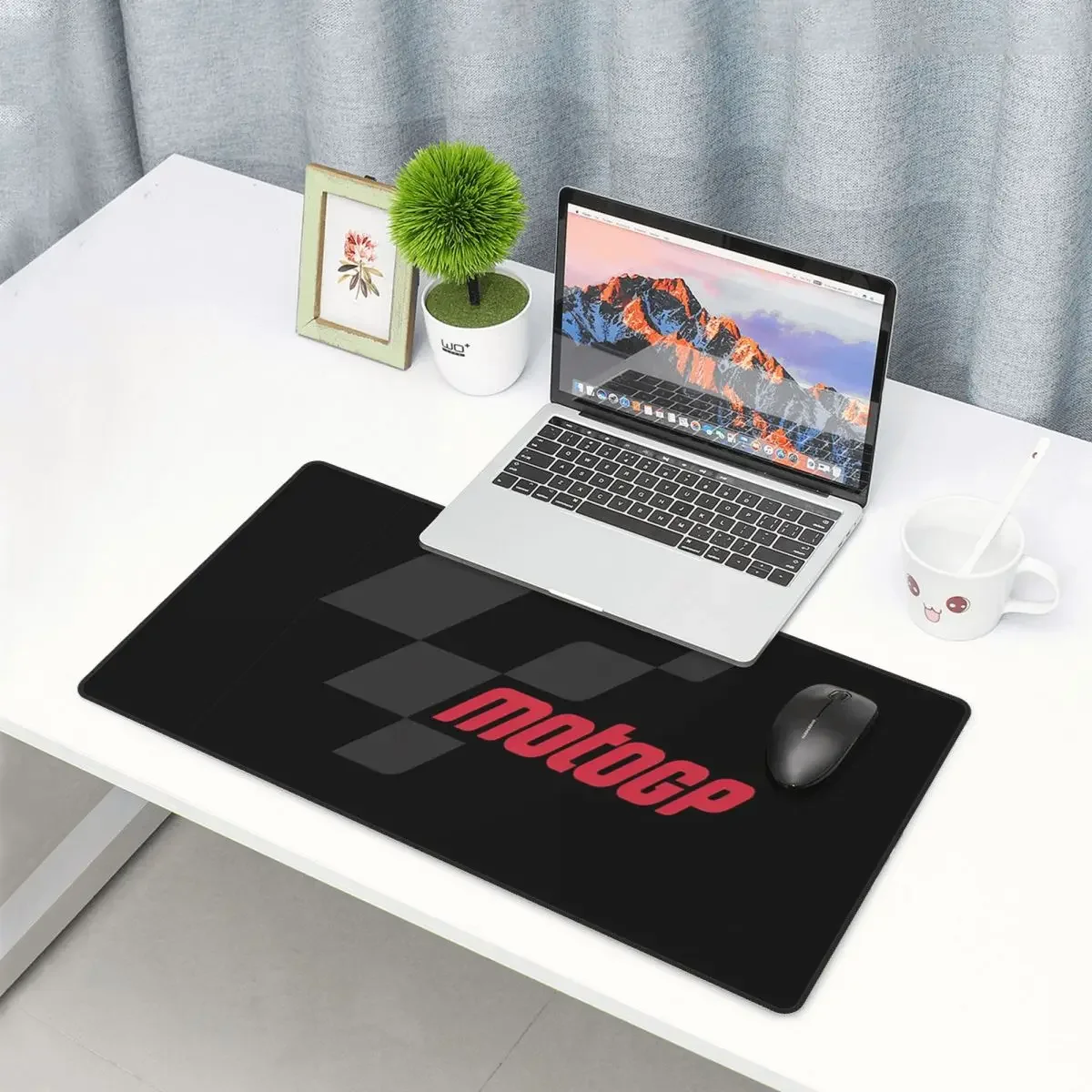 Large Mouse Pad Moto GP Logo Essential Gamer PC Laptop Mats Keyboard Carpet Computer Gaming Office Accessories Desk Mat
