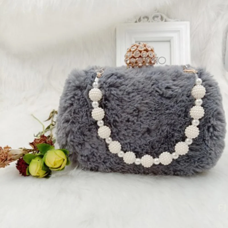 [YU] حزام حقيبة اللؤلؤ لحقيبة اليد مقبض أحزمة المحفظة استبدال مقابض سلسلة مطرز لملحقات حقيبة الكتف