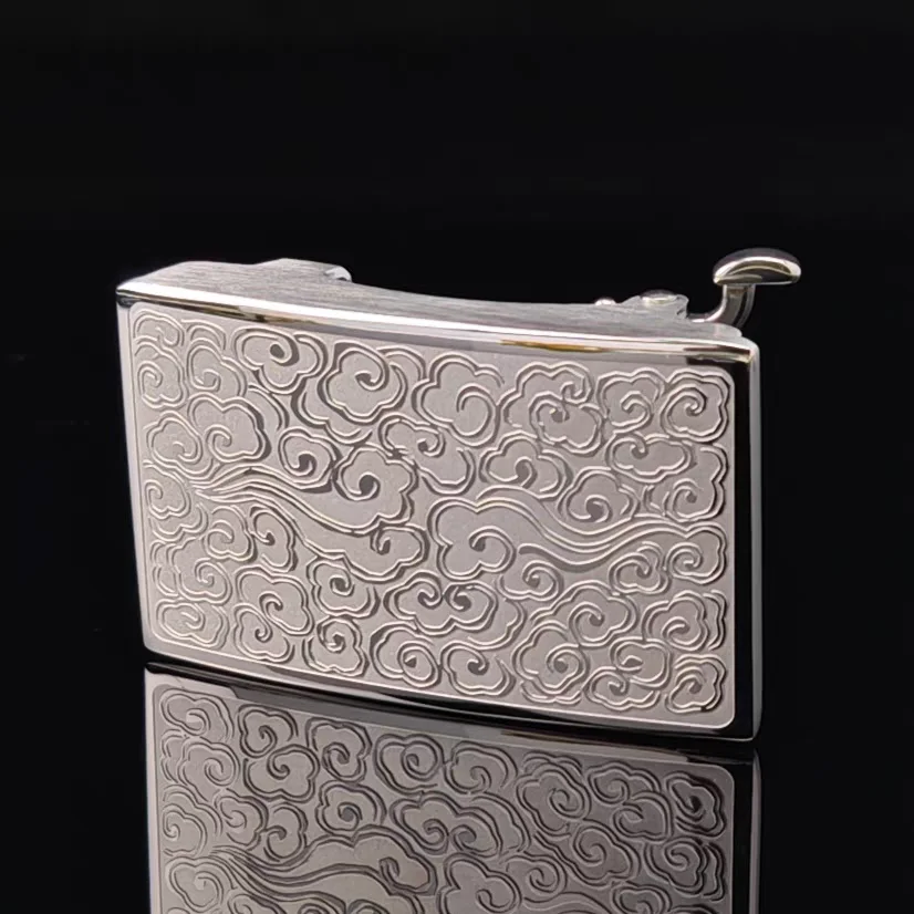 pure-steel-automatic-buckle-men's-belt-inner-wear-stainless-steel-304-quality-38cm-length-durable-fashionable-waist-accessory
