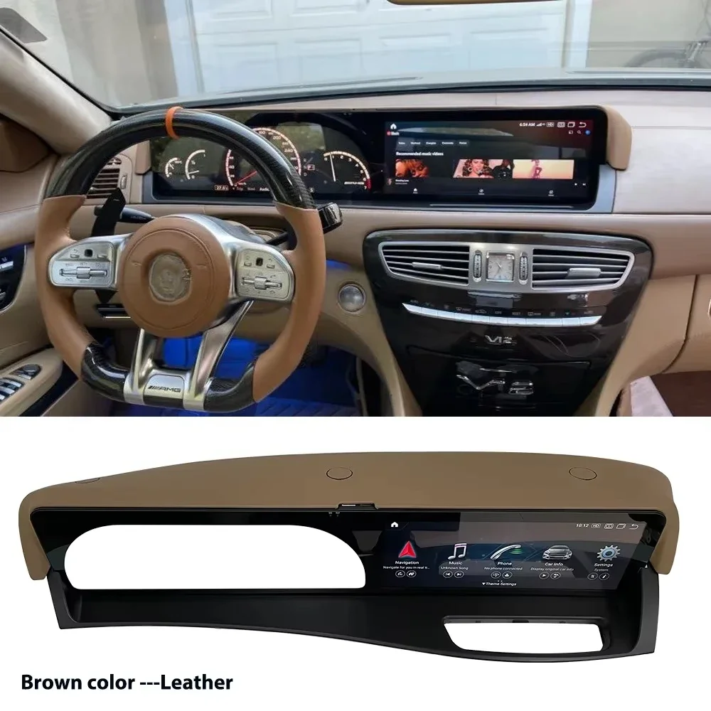 256G Android 13 Snapdragon 662 Car Radio for M-Bz S Class S550 W221 W216 CL 2005-2013 Stereo Multimedia Player Carplay