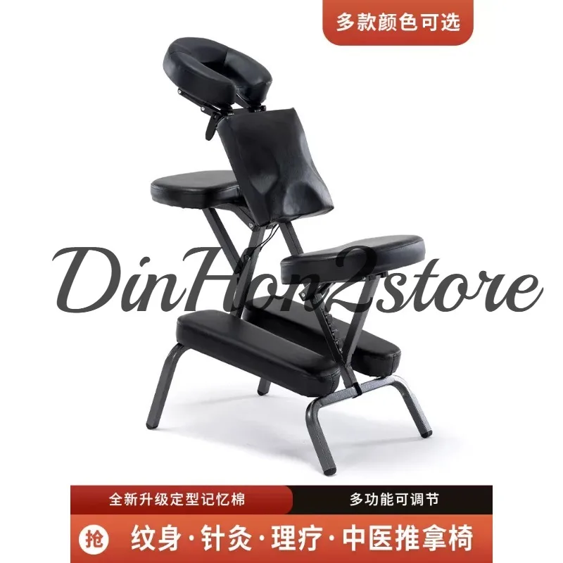 Acupuncture And Moxibustion Massage Chair Salon Chair Folding Adjustable Tattoo  Portable Health  Folding Beauty Bed