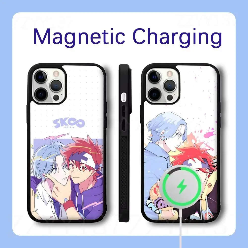 SK8 The Infinity Phone Case For iPhone 18,17,16,15,14,13,12,Pro,Max,Plus Magnetic Wireless Charge Cover
