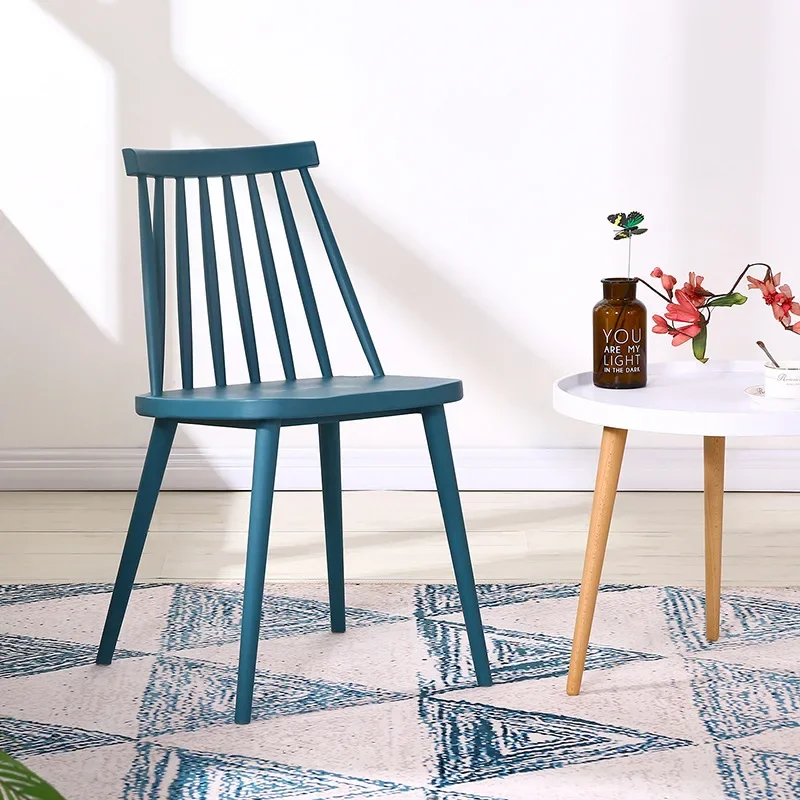 

Стулья для столовой в нордическом стиле, минималистичный садовый расслабляющий стул в стиле лофт для улицы, пластиковый стул для кухни