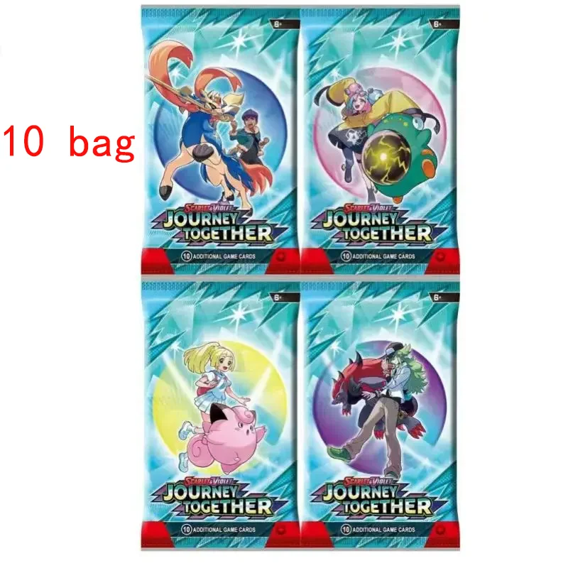 360 Stück Pokemon-Karten Prismatic Evolutions Scarlet Violet 151 Surging RIVALITES Englische Booster Pokemon Battle Sammelkarten