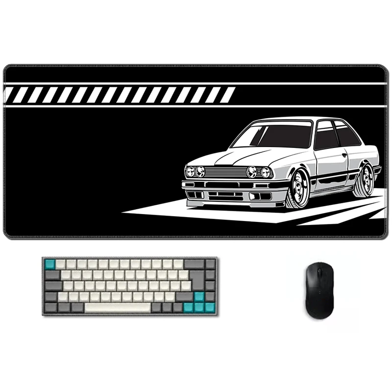 

Black Car Deskmat Xxl Gaming Mouse Pad 900x400 Computer Mousepad Anime Pc Mat Setup Gaming Accessories Desk Protector Office Rug