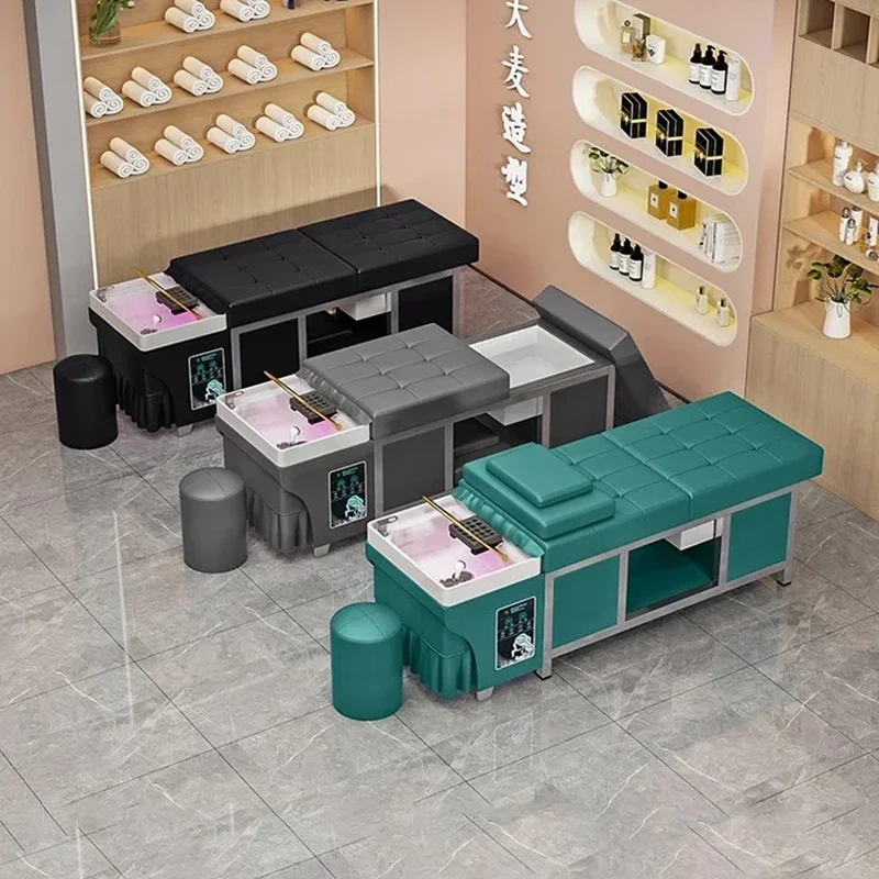 

Новый узор, профессиональные массажные кресла, салон красоты, клиент, макияж, спа-кровать, прическа, шампунь, мобильный умывальник для прически