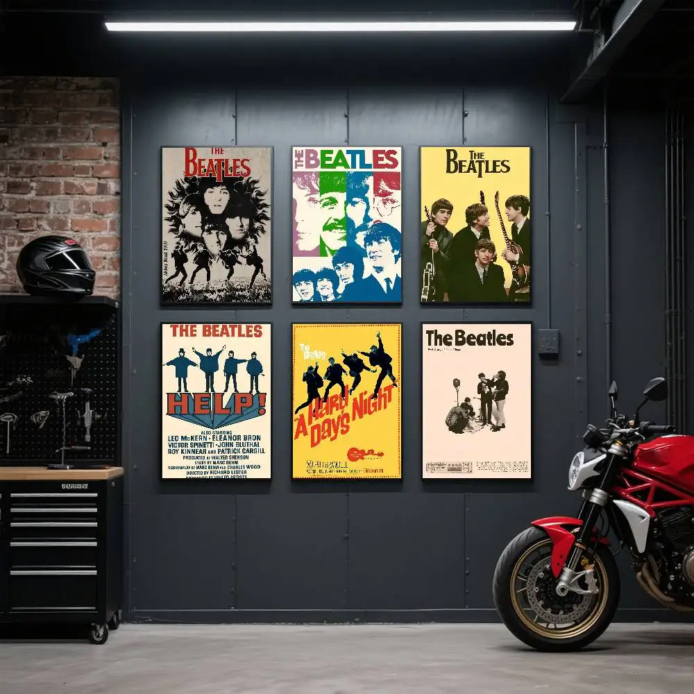 The B-Beatles SINGER Poster Kunstdruck im Anime-Stil, Heimdekoration, ideales Geschenk, perfekte Raumdekoration