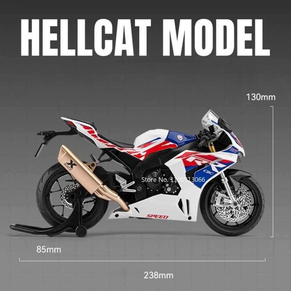 Honda CBR1000 R1M – motos, voitures, modèles miniatures, jouets, pneus en caoutchouc avec véhicules de musique légers, cadeaux de Festival pour garçons, échelle 1:9