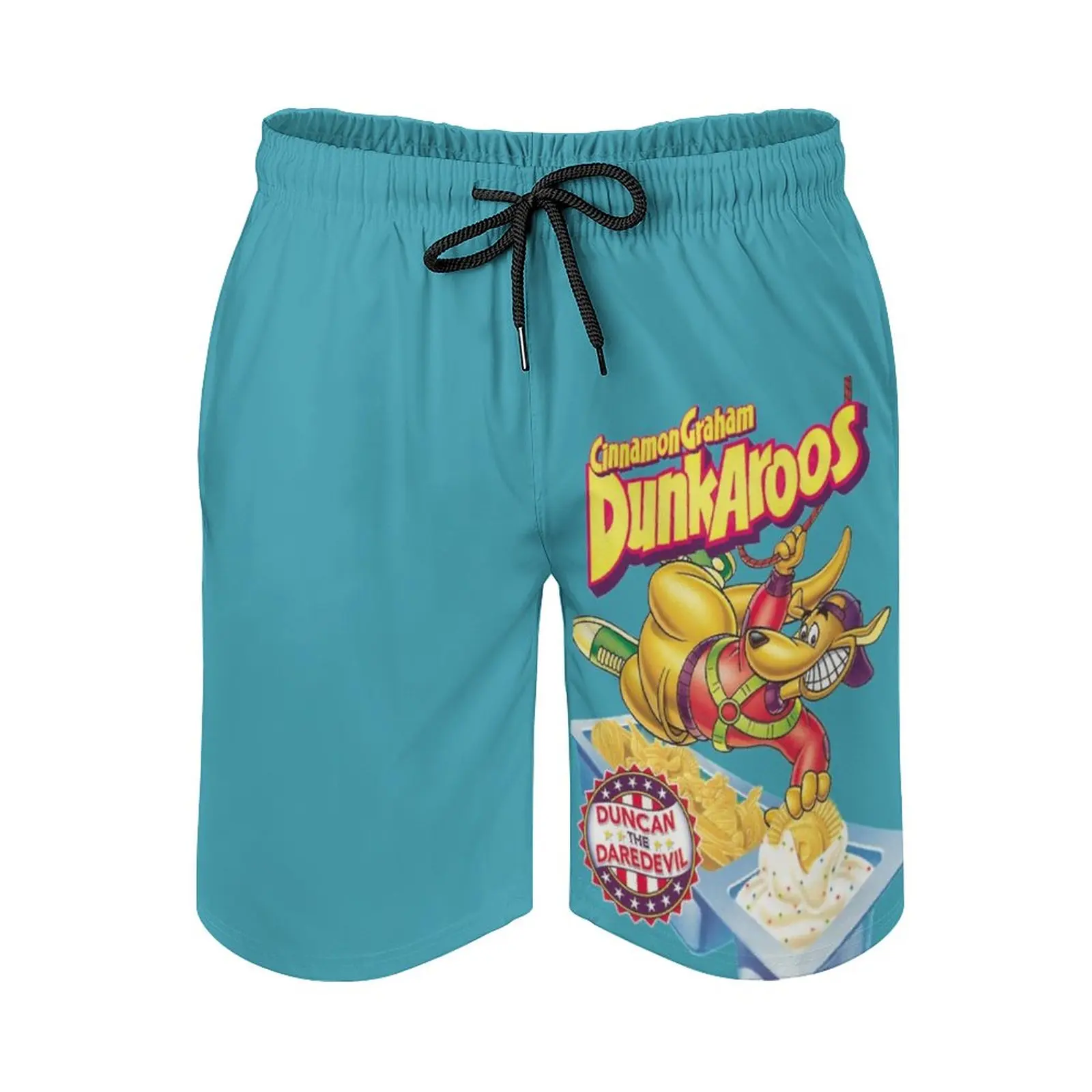 

Мужские пляжные шорты Dunkaroos 90-х годов, бордовые шорты-бермуды для серфинга, Шорты для плавания Dunkaroo Dunkaroos 9S, винтажные хлопковые ретро-шорты для завтрака