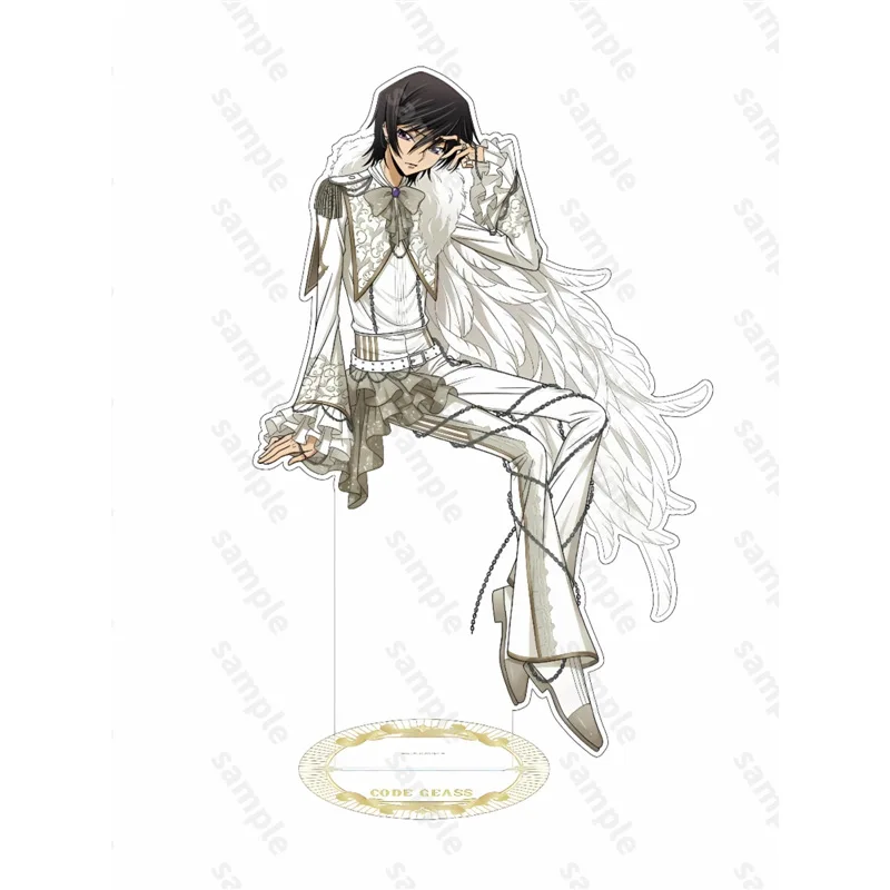 JX TOY Anime Code Geass Acrylic Stand/Acrylic Bracket Model Knight of Seven Figure Lelouch Lamperoug Figur Desk Ornaments Gifts