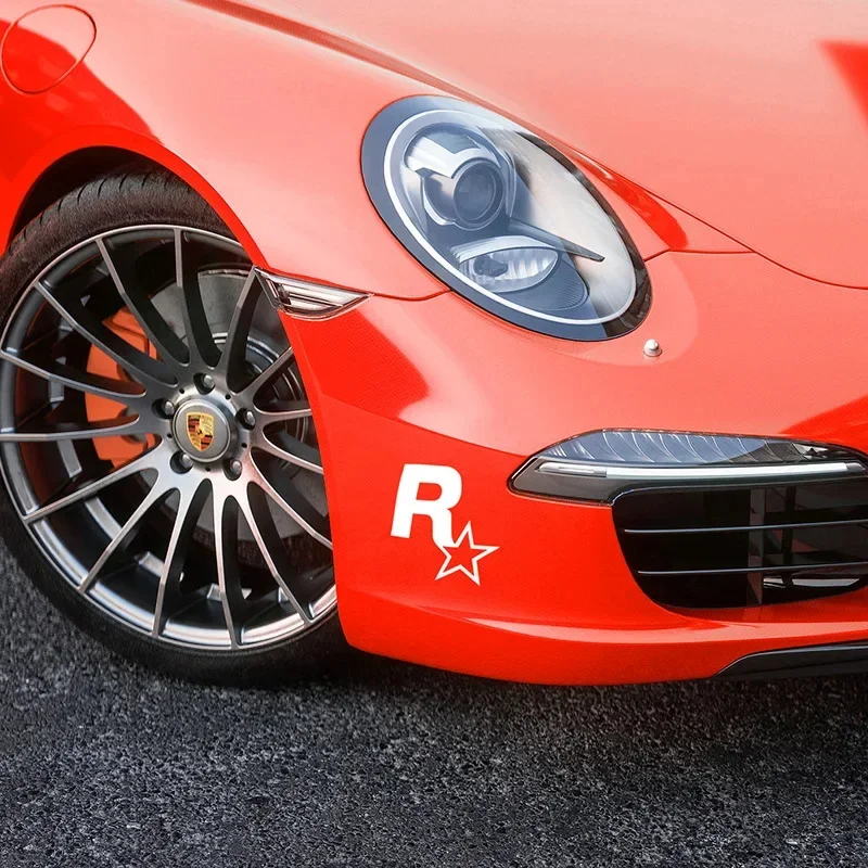 عالية الجودة لألعاب روك ستار ملصقات السيارات الفينيل ملصق الكتابة على الجدران ملصق مقاوم للماء انسداد خدش الشارات