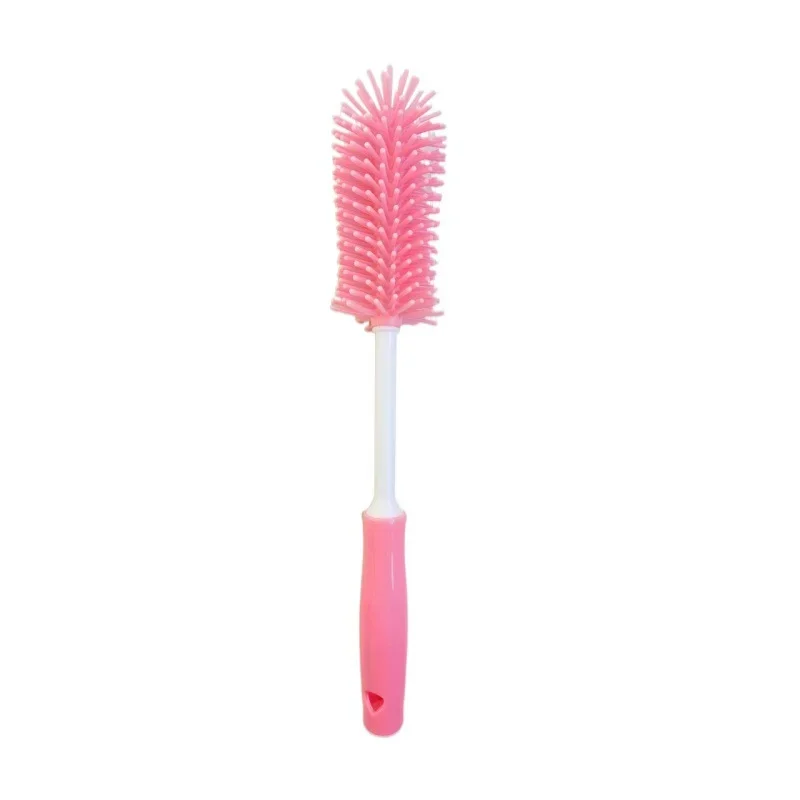 Baby Silicone Nipple Brush Straw Brush Cleaning Bottle Shaker Cleaning Brush Set Bottlebrush