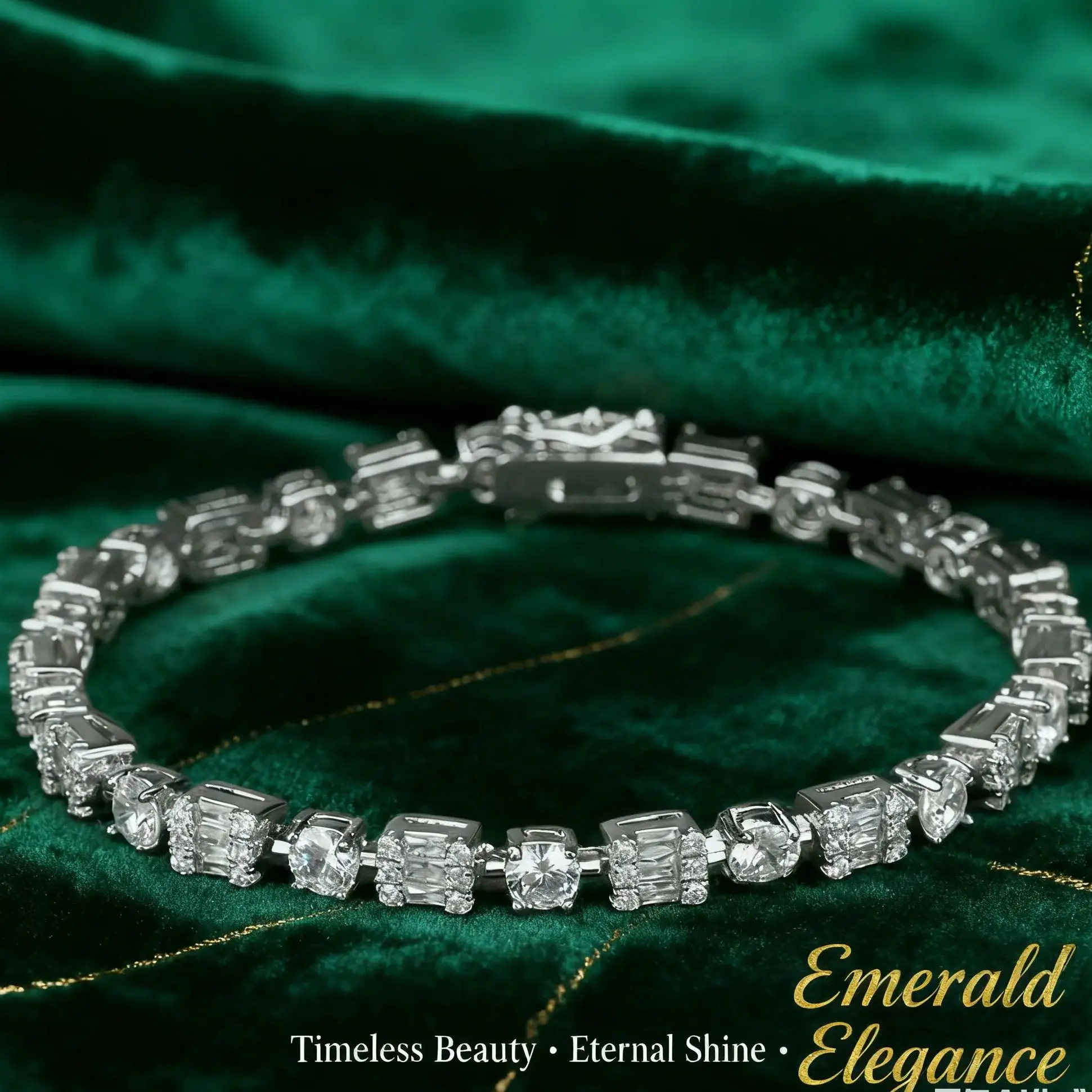 

Bride Talk 2025 модный элегантный полный микро-паве с кубическим цирконием Высокое качество женский браслет для невесты свадебные украшения