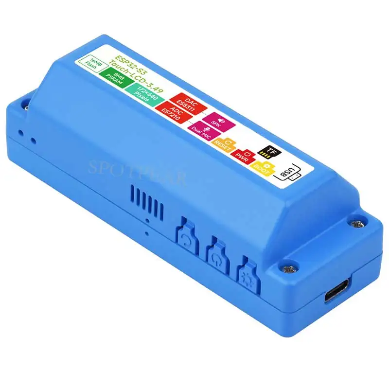 ESP32-S3 3.49 بوصة مجلس التنمية DeepSeek AI Chat Box ل XiaoZhi 3.49 بوصة LCD بالسعة شاشة تعمل باللمس 172 × 640 N16R8 #2