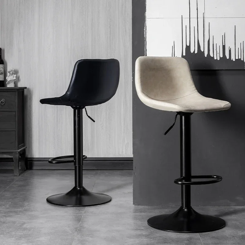 Nordic Dining Chairs for Salon, Banquetas de bar, Banqueta moderna, Maquiagem moderna, Cadeira alta, Mesas de recepção, Mobiliário de exterior