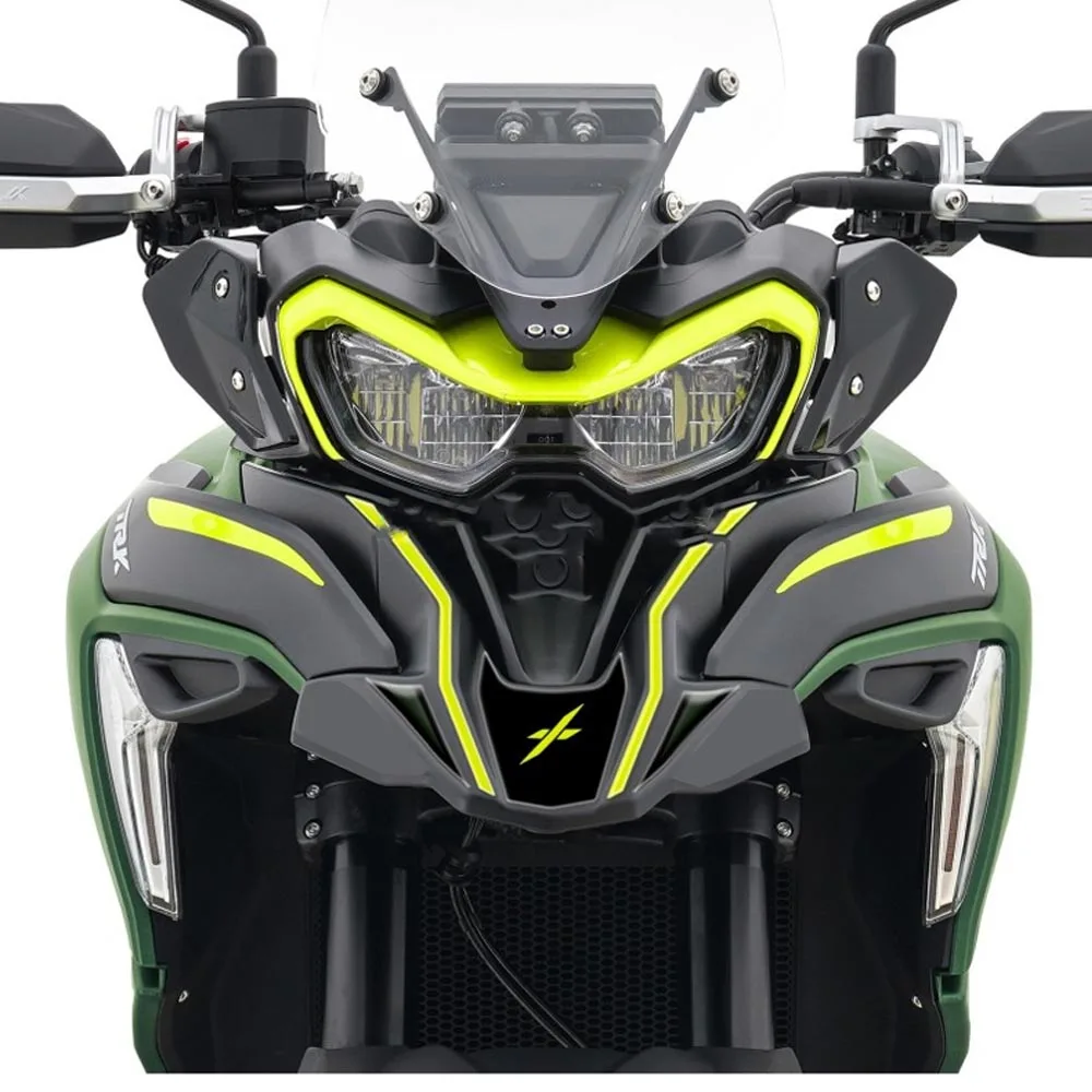 For Benelli TRK 702 TRK 702X 2023 Motorcycle Accessories 3D Gel Epoxy Sticker Kit 3D Motorcycle front end Protection Sticker