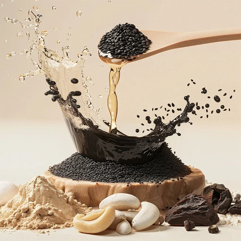 200ml Nova Hair Dye Shampoo 3-in-1 Hair Coloring Shampoo Instant Dye Shampoo Men Women Natural Fast White Hair Dyed Black Hair image 4