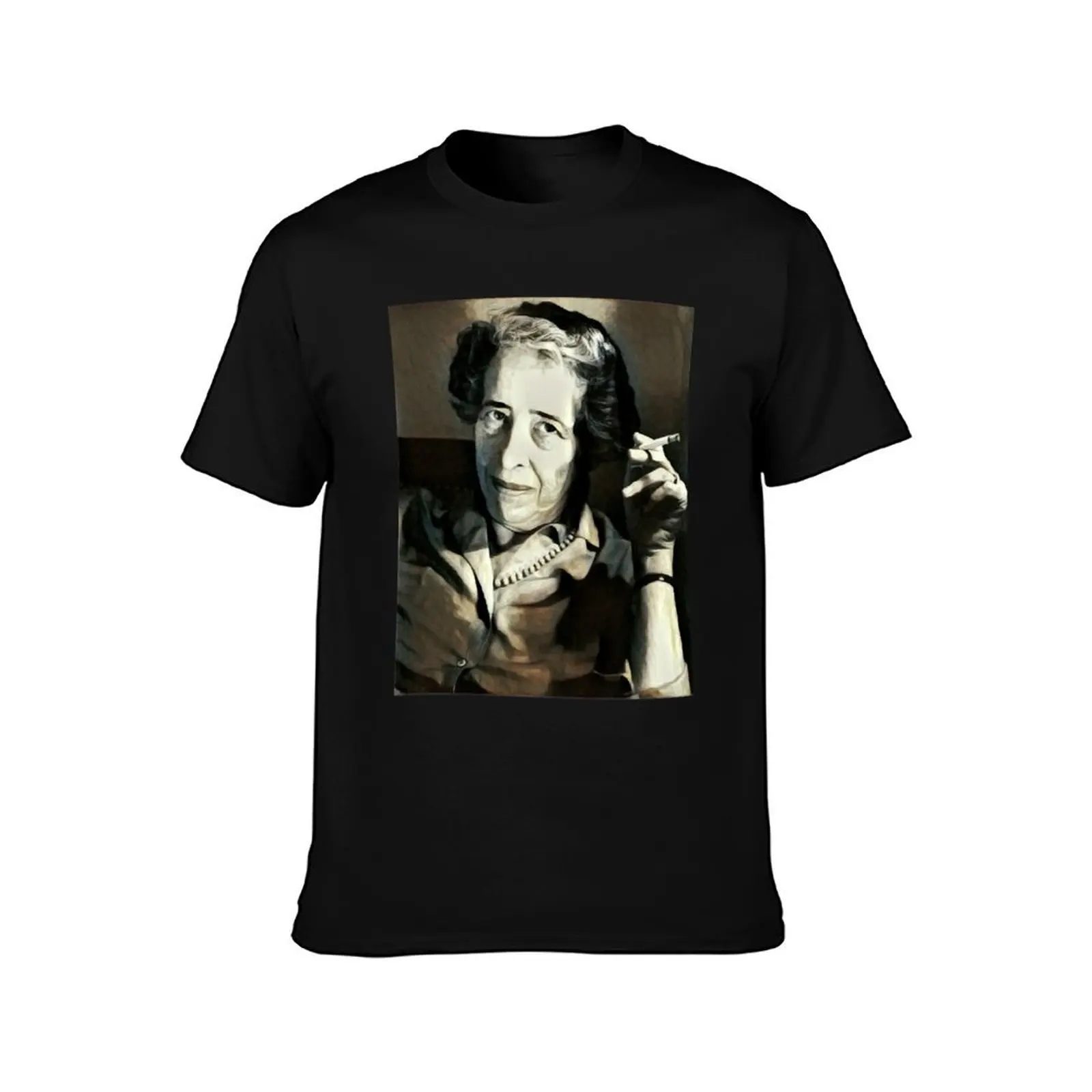 Hannah Arendt - stylized T-Shirt Basic Tee Shirt for Everyday Outfit T-Shirt