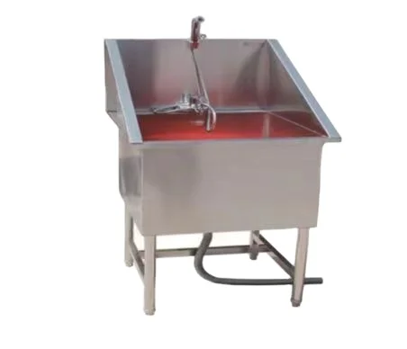 

YISHANGHE Manufacturer Hot Selling Pet Grooming Bathtub Stainless Steel Cat and Dog Bathtub Without Door Best Quality for Sale
