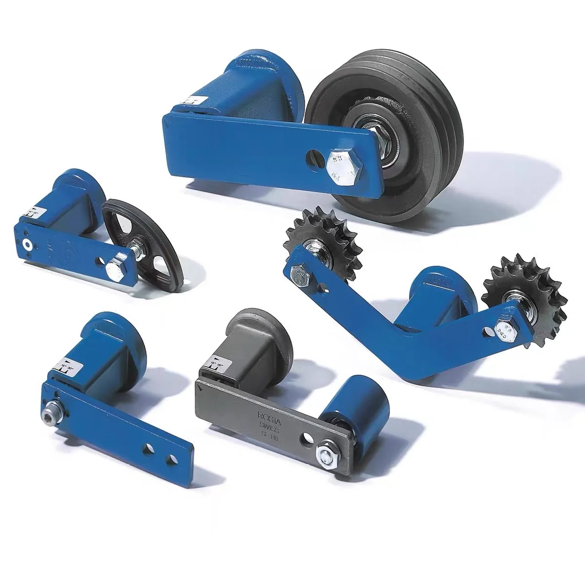 

Стандартная установка SE18 06011003: Гибкие стальные необслуживаемые натяжители, муфты для валов, ременные и цепные приводы