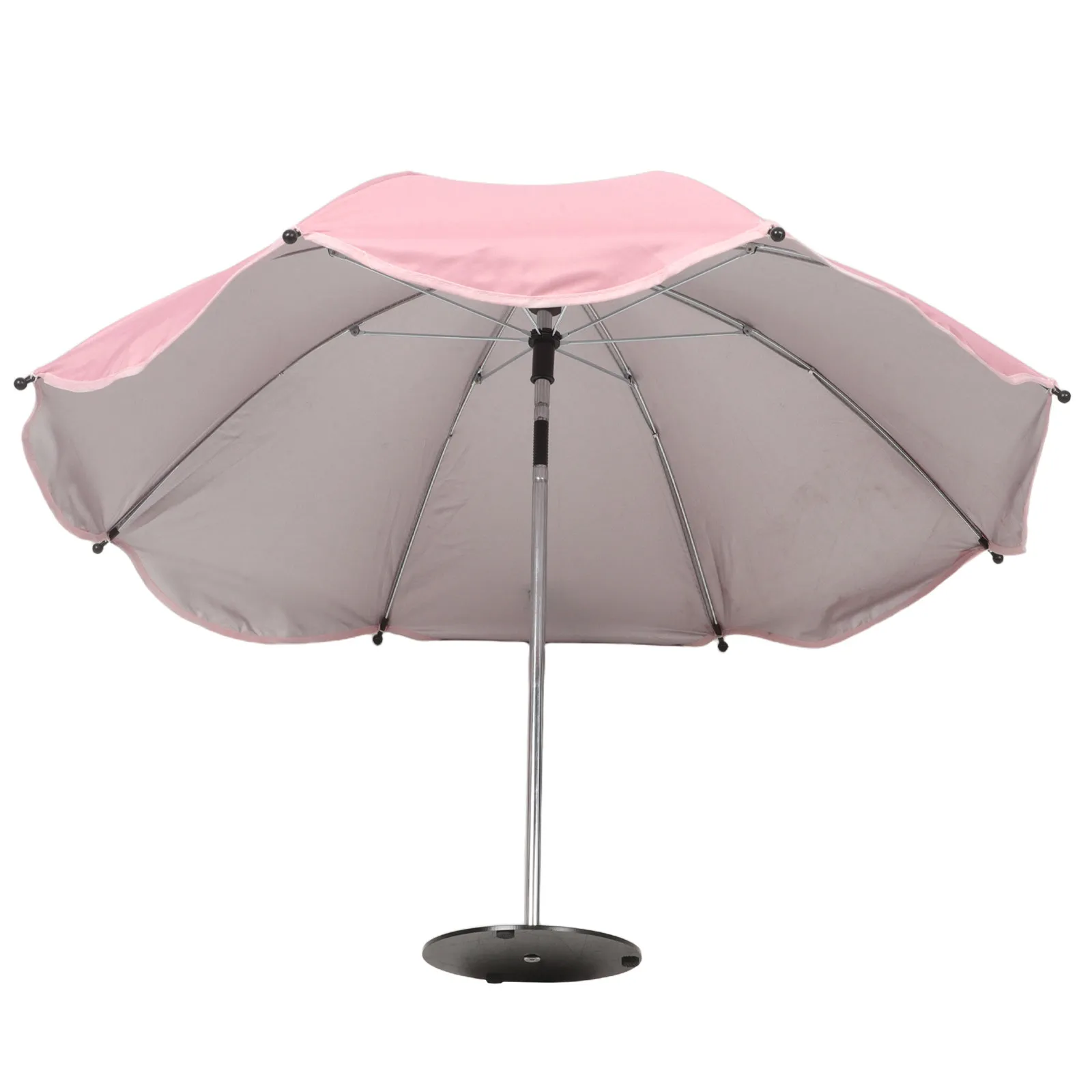 Mini Desktop Umbrella 65cm Pink Compact Sun Shade for Table, Patio, Poolside, Drinks & Phones