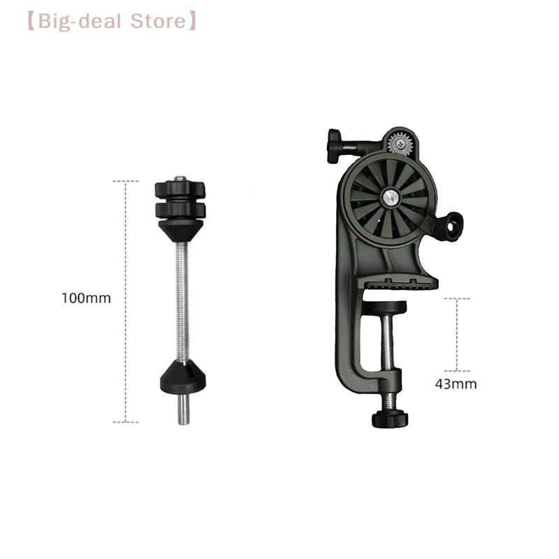 

【M】Adjustable Fishing Line Winder Table Clamp Non-slip Fishing Line Spooler Reciprocating Fishing Wire Winding Reclaimer Outdoor