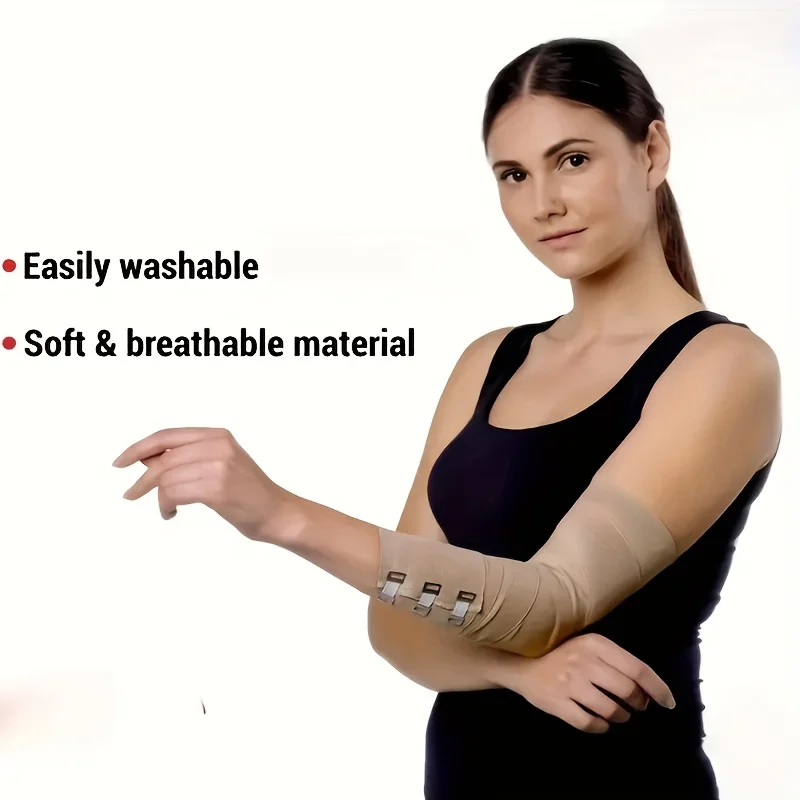 2 Rolls Self-Closure Elastic Bandage, Comfortable & Secure, Ideal for Ankle, Wrist, Arm and Leg Daily Support