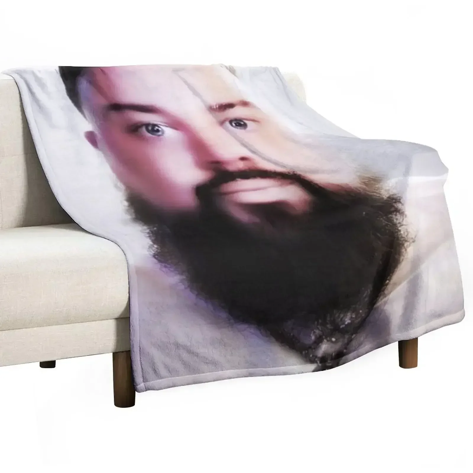 joeyy airbrush squareprint Throw Blanket Thermals For Travel Heavy christmas decoration Single Furry Bed Fashionable Blankets