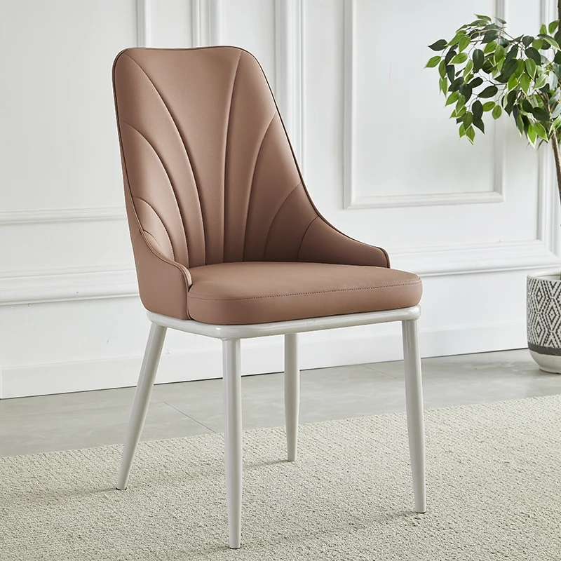

Hotel Specific Modern Light Luxury Dining Chairs Comfortable Backrest for Commercial