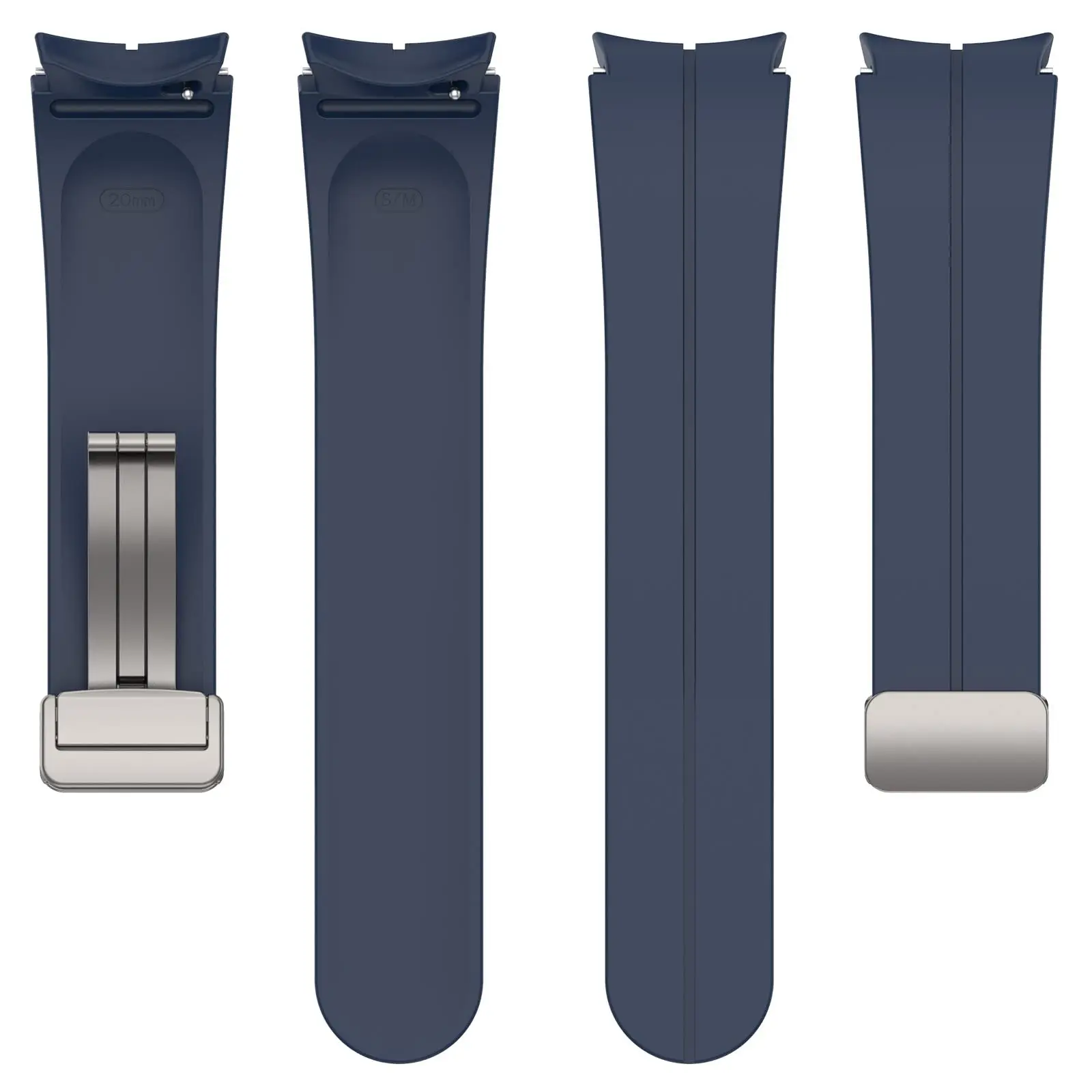 Original Silikonarmband für Samsung Galaxy Watch 7 6 5 4 44 mm 40 mm Watch5 Pro 45 mm Magnetschnalle Band Watch6 Classic 43 mm 47 mm – Detail 6