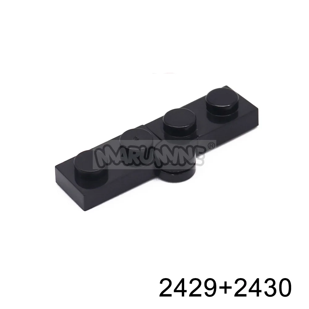 MARUMINE MOC Blocks Changeover Catch 60 Stück drehbare Bausteine, Scharnierplatte, kompatibel mit 2429 44301 60478 63868 48336