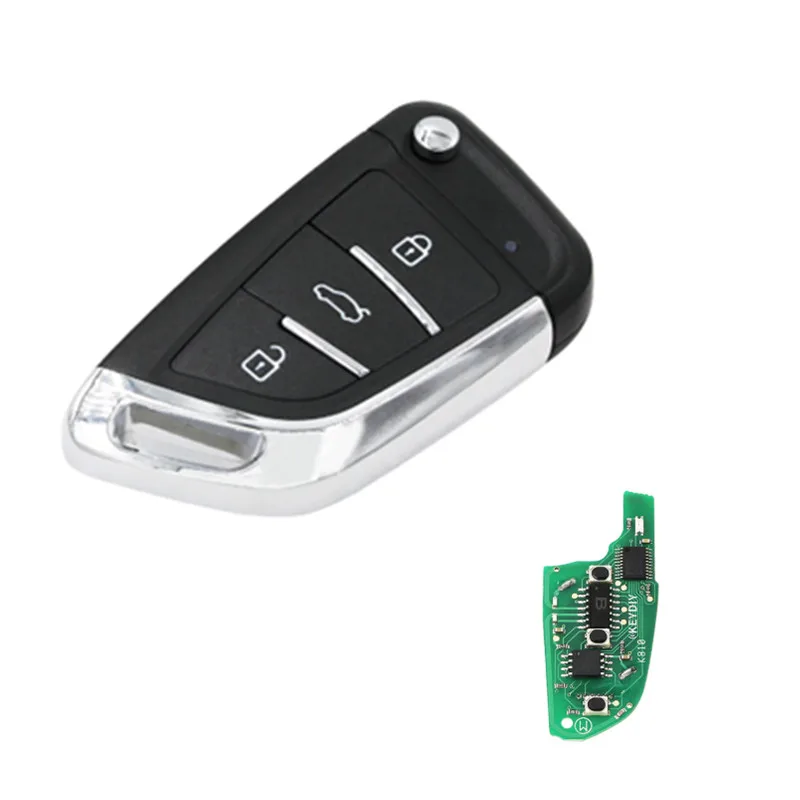 KD key B29-3 NB29-3 keyDIY universal 3 button remote key  Multifunction  for KD900 KD900+ URG200 KD-X2 5 functions in one key