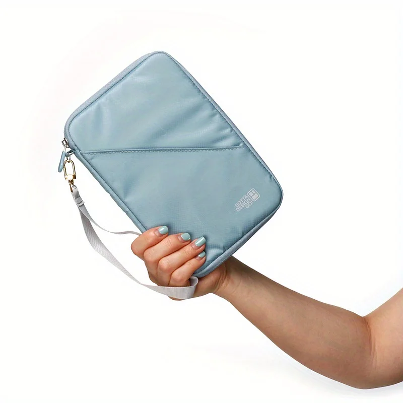 1pc  Bag, Multifunctional Document Bag, Reusable Passport Holder, Portable Travel  Bag, For Long-distance Travel And Business,