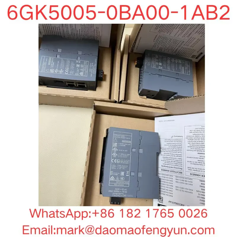 6GK5005-0BA00-1AB2 Brand new opened with original packaging SCALANCE XB005 unmanaged Industrial Ethernet Switch
